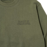 TSURIAMI CREW SWEAT OLIVE