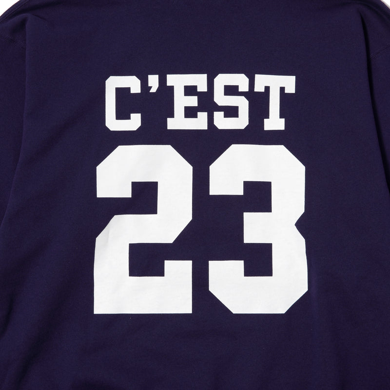 GOAT 23 LOGO SWEAT HOODIE NAVY