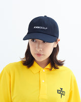 LOGO GOLF CAP BLACK