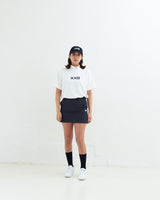 GOLF CLUB HIGH NECK S/S TEE WHITE