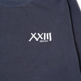 GARMENT DYE L/S TEE V NAVY