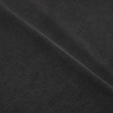 GARMENT DYE L/S TEE V BLACK