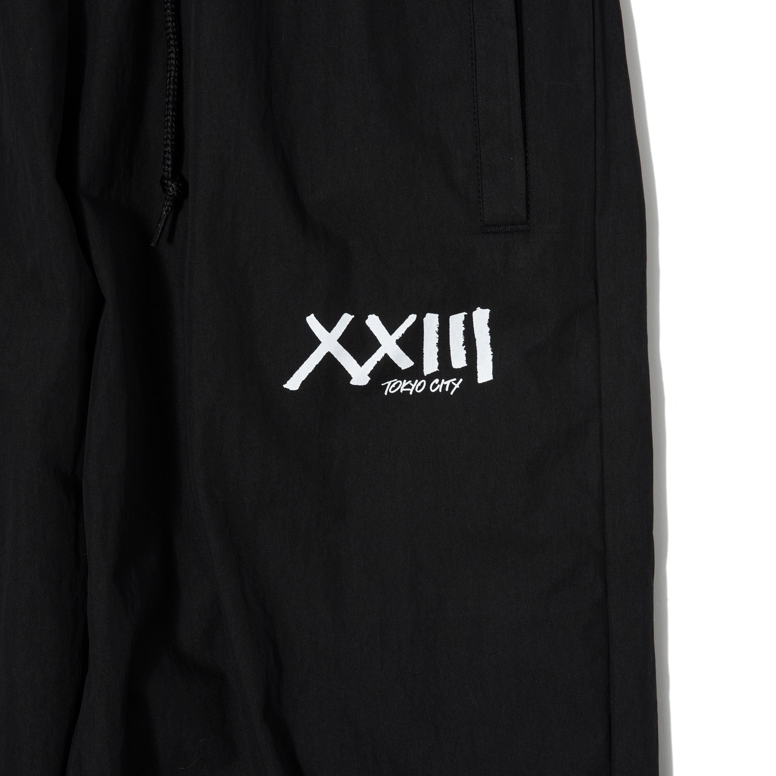 TOKYO CITY TRACK PANTS BLACK – XXIII C'EST VINGT-TROIS