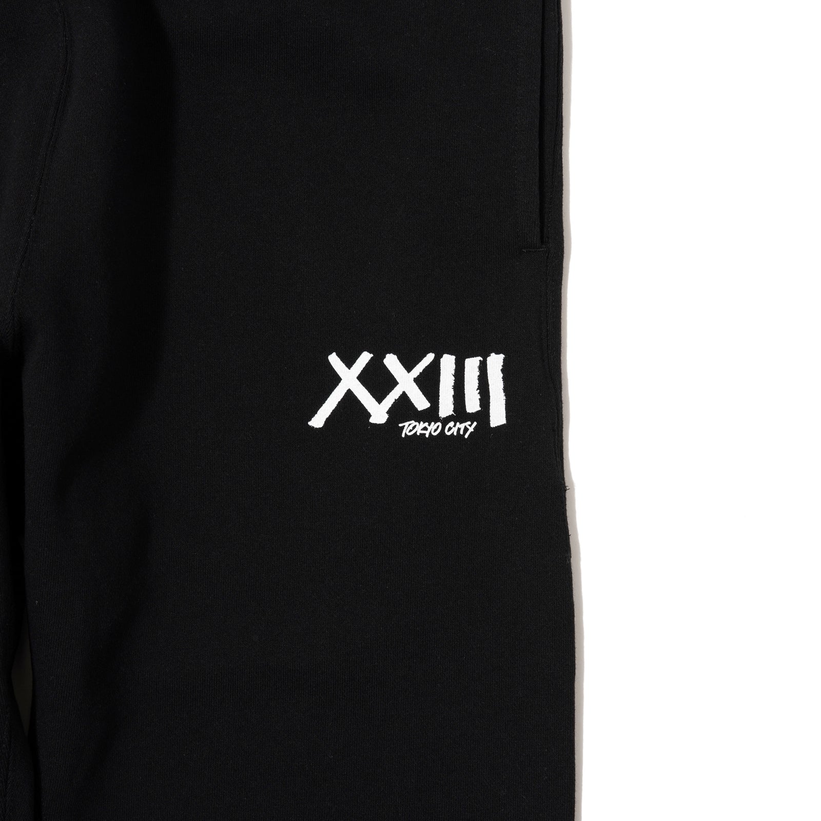 TOKYO CITY SWEAT PANTS BLACK – XXIII C'EST VINGT-TROIS