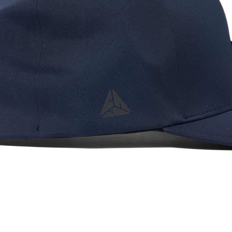 ADJUSTABLE RUBBER LOGO  NYLON CAP NAVY