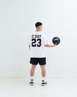 GOAT 23 LOGO S/S TEE BLACK