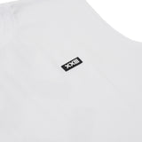 COTTON NO SLEEVE TEE WHITE