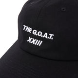 GOAT 23 LOGO CAP BLACK