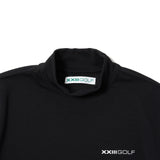 LOGO HIGH NECK S/S TEE BLACK