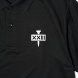 GOLF TEE DRY POLO SHIRTS BLACK