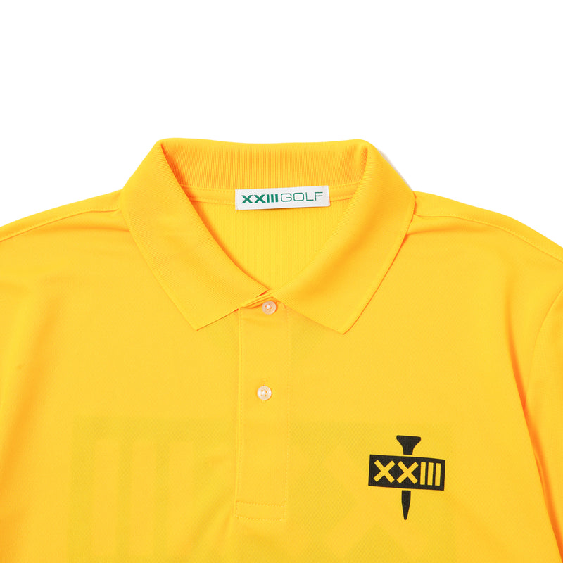 GOLF TEE DRY POLO SHIRTS YELLOW