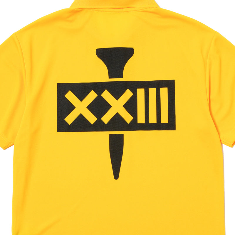 GOLF TEE DRY POLO SHIRTS YELLOW