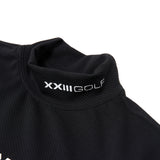 GOLF CLUB HIGH NECK S/S TEE BLACK