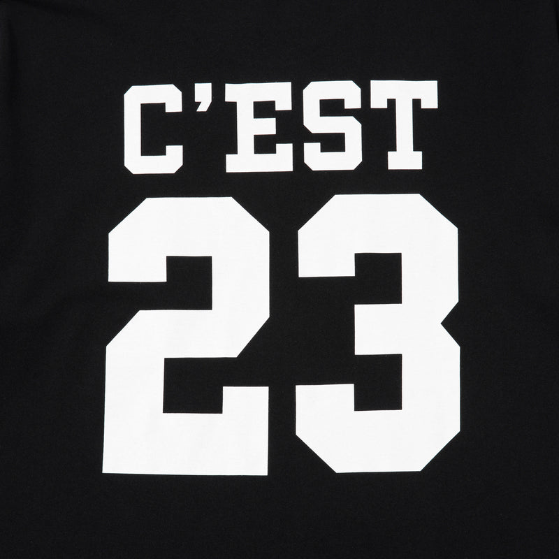 GOAT 23 LOGO L/S TEE BLACK