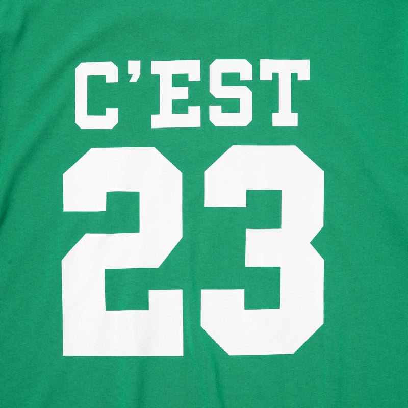 GOAT 23 LOGO S/S TEE GREEN