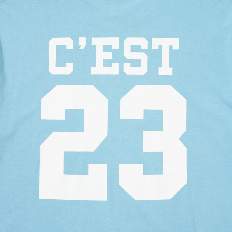 GOAT 23 LOGO S/S TEE L BLUE