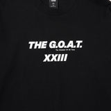 GOAT 23 LOGO L/S TEE BLACK