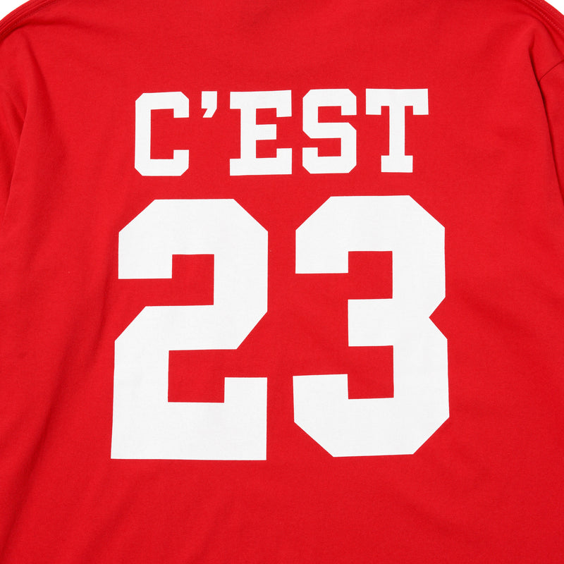 GOAT 23 LOGO L/S TEE RED