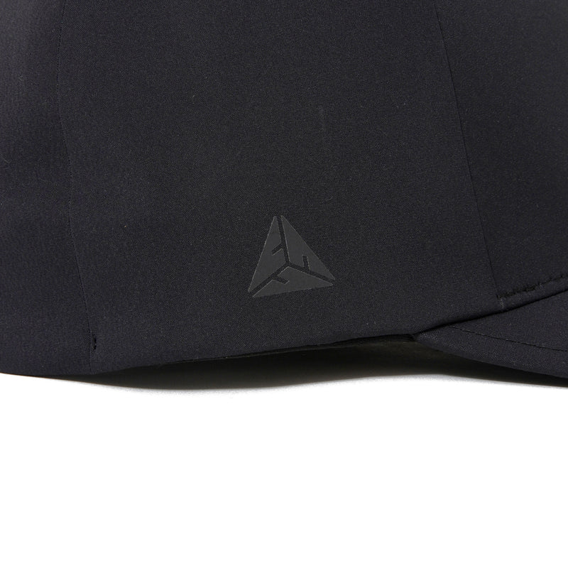 ADJUSTABLE CLASSIC LOGO NYLON CAP BLACK