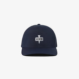 ADJUSTABLE GOLF TEE NYLON CAP NAVY