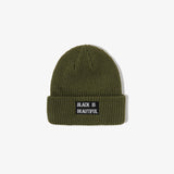 BOX LOGO KNIT CAP OLIVE