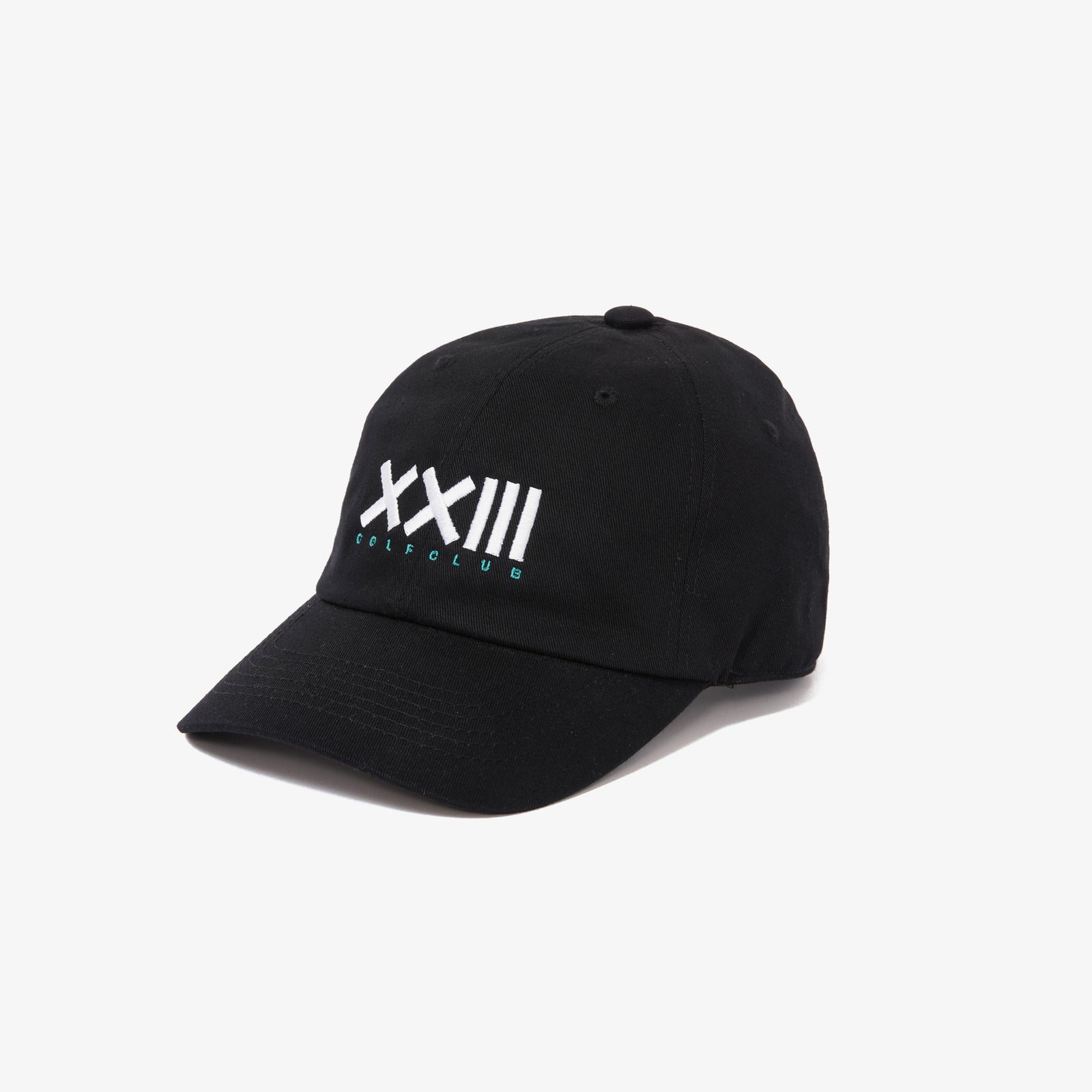 GOLF CLUB CAP BLACK – XXIII C'EST VINGT-TROIS GOLF CLUB CAP BLACK – XXIII C'EST VINGT-TROIS