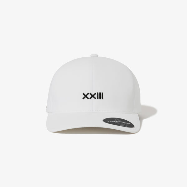 ADJUSTABLE CLASSIC LOGO NYLON CAP WHITE