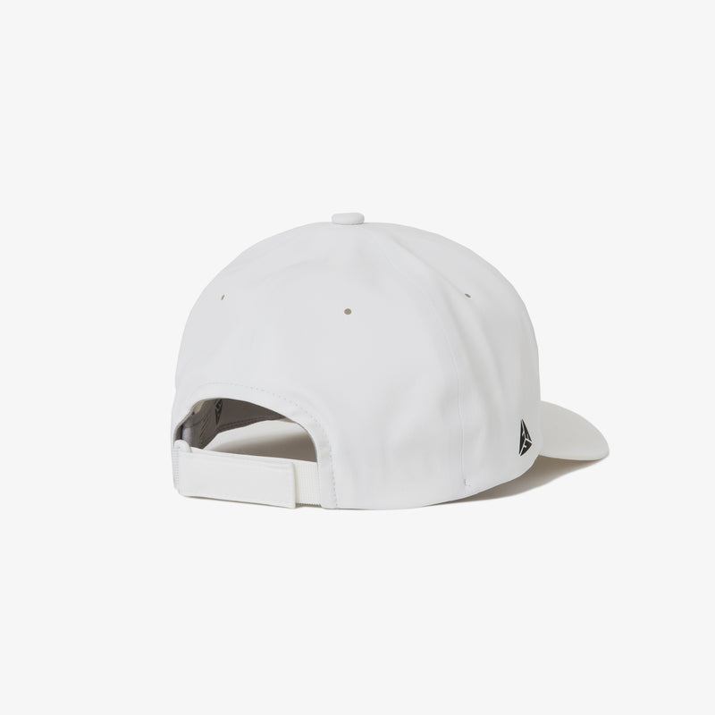 ADJUSTABLE CLASSIC LOGO NYLON CAP WHITE