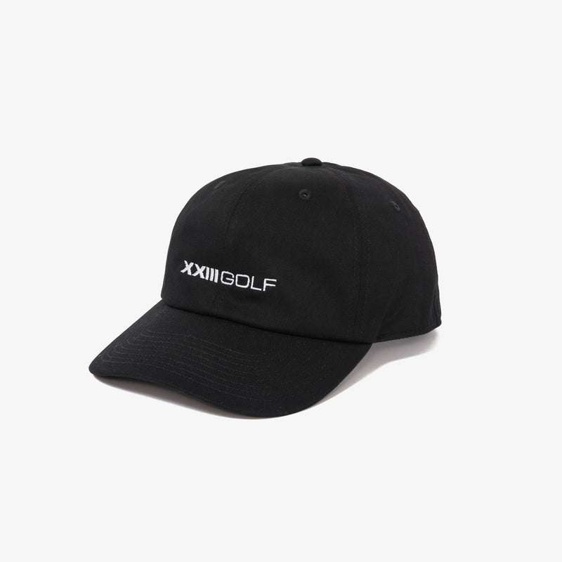 LOGO GOLF CAP BLACK