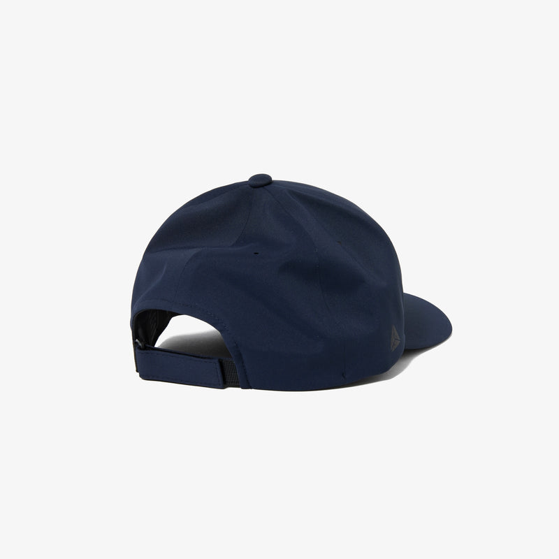 ADJUSTABLE RUBBER LOGO  NYLON CAP NAVY