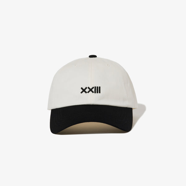 CLASSIC 2 TONE COTTON CAP BW