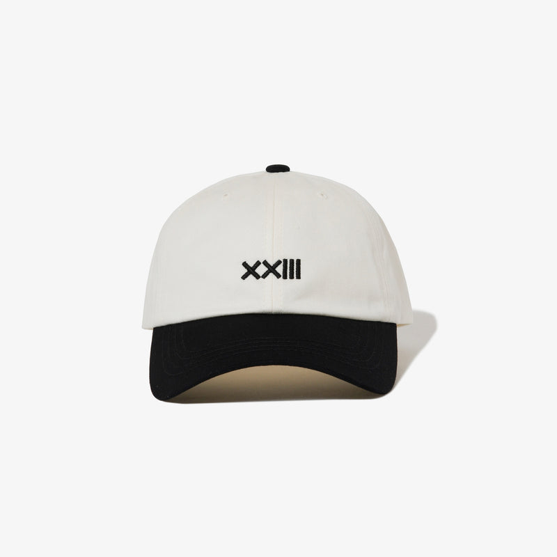 CLASSIC 2 TONE COTTON CAP BW