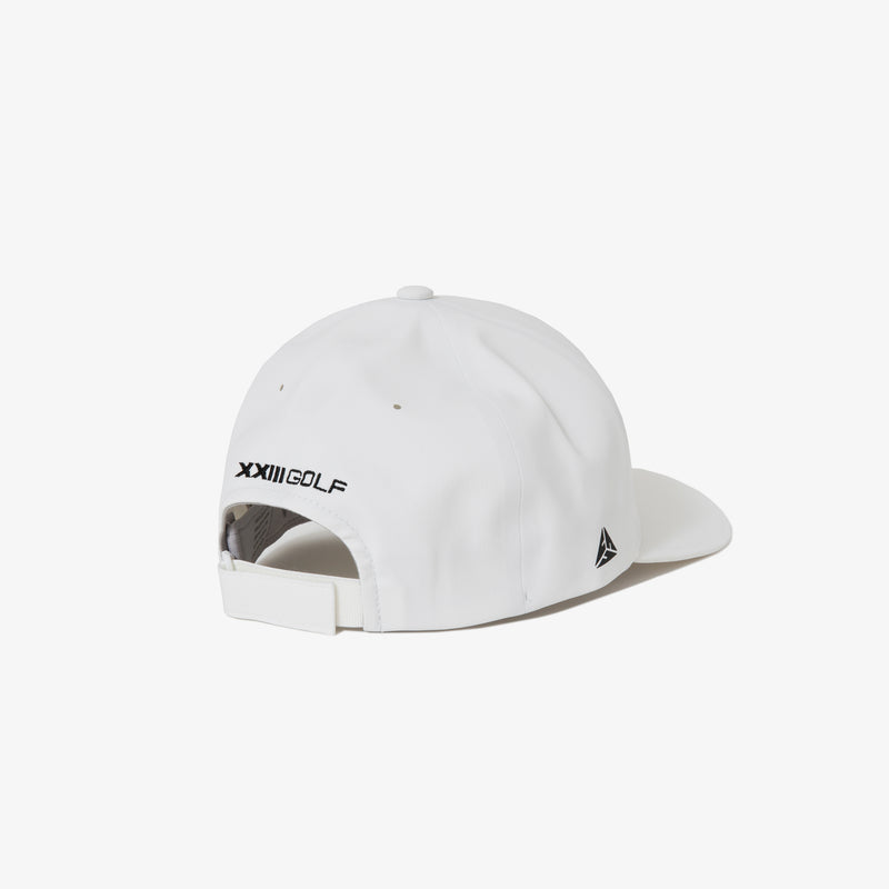 ADJUSTABLE GOLE TEE NYLON CAP WHITE