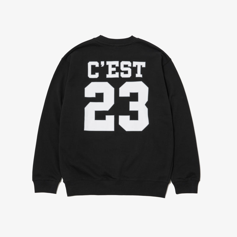 XXlll 23 CREW SWEAT BLK