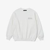 TSURIAMI CREW SWEAT WHITE GRAY