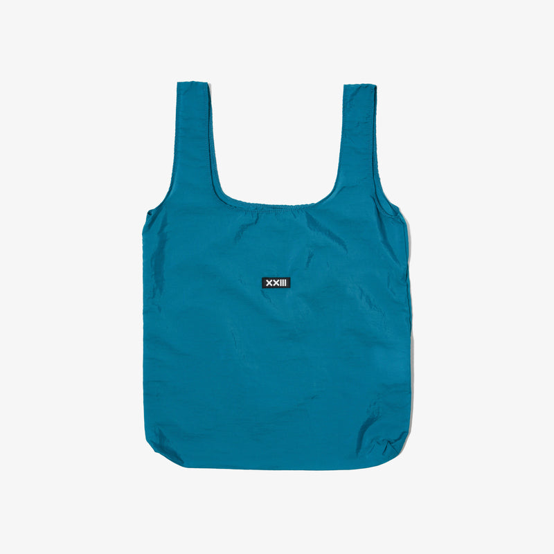NYLON POKETABLE BAG TURQUOISE