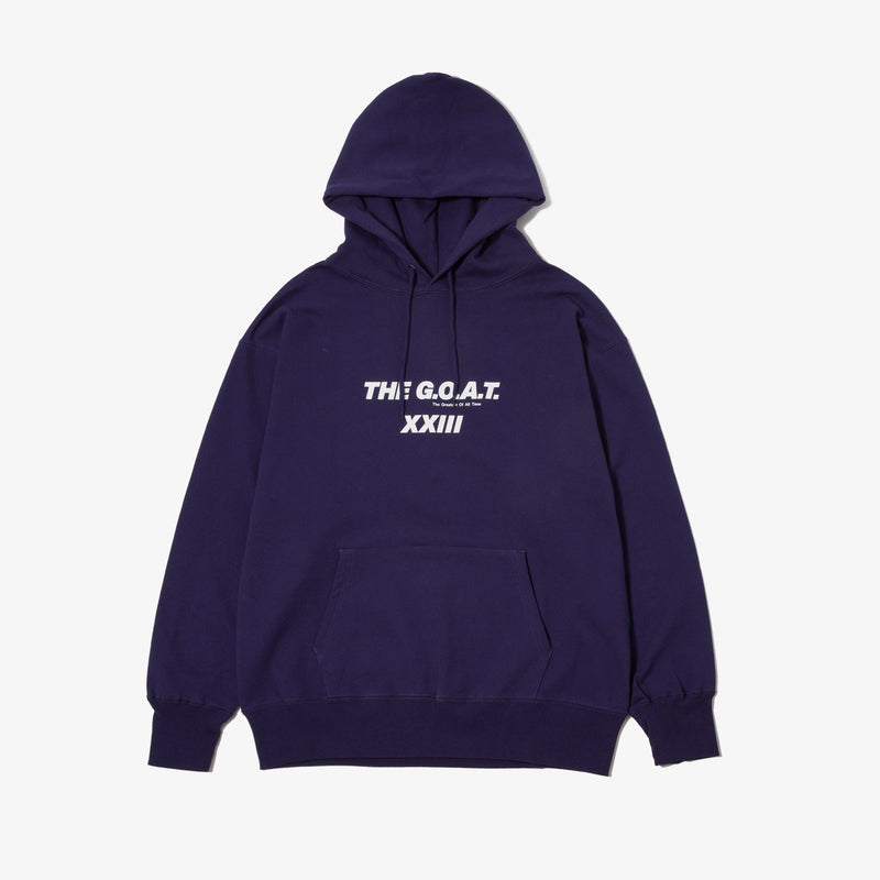 GOAT 23 LOGO SWEAT HOODIE NAVY