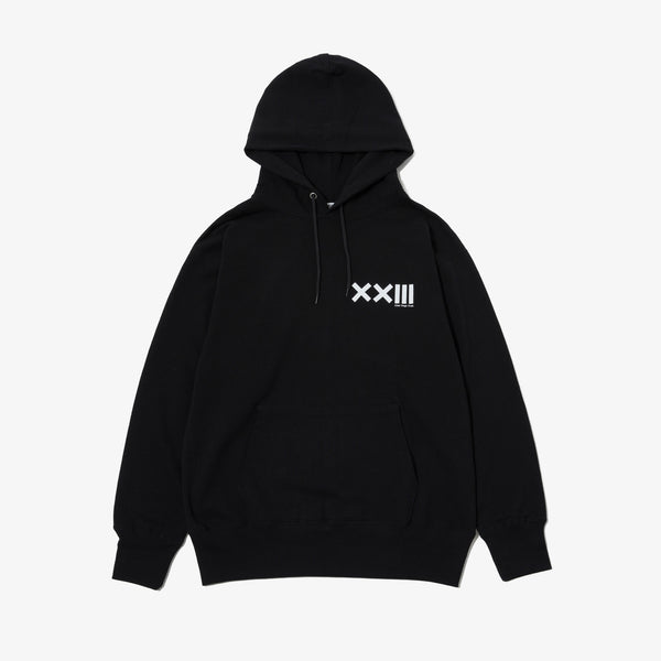 ICON LOGO SWEAT HOODIE BLK