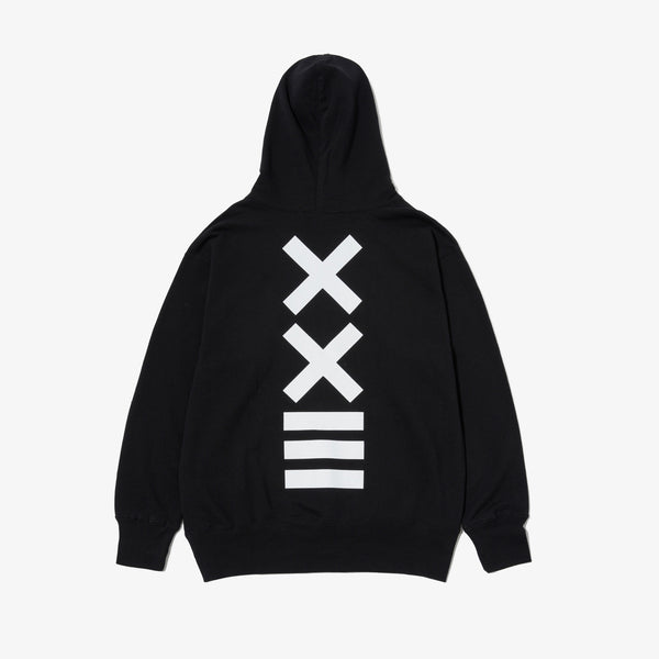 ICON LOGO SWEAT HOODIE BLK