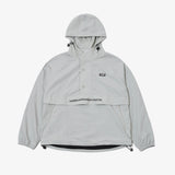 COTTON ANORAK JACKET SLIVER GRAY