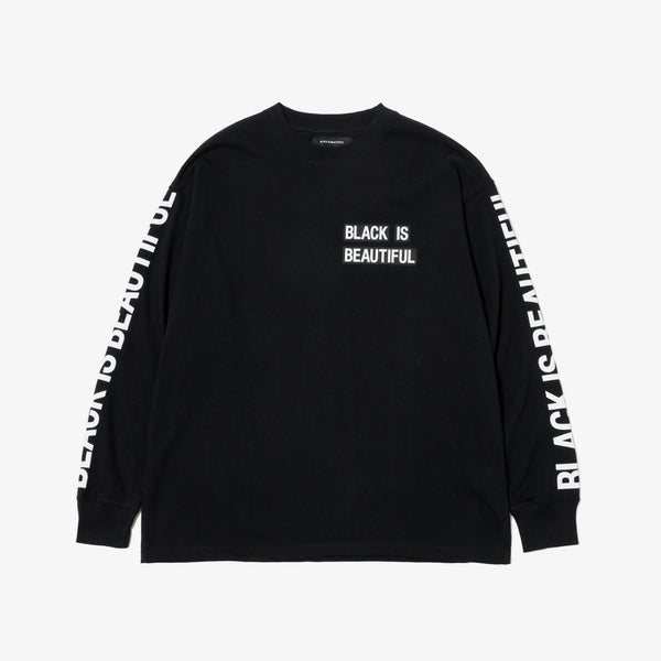 SCRIPT LOGO TSURITEN L/S TEE BLACK