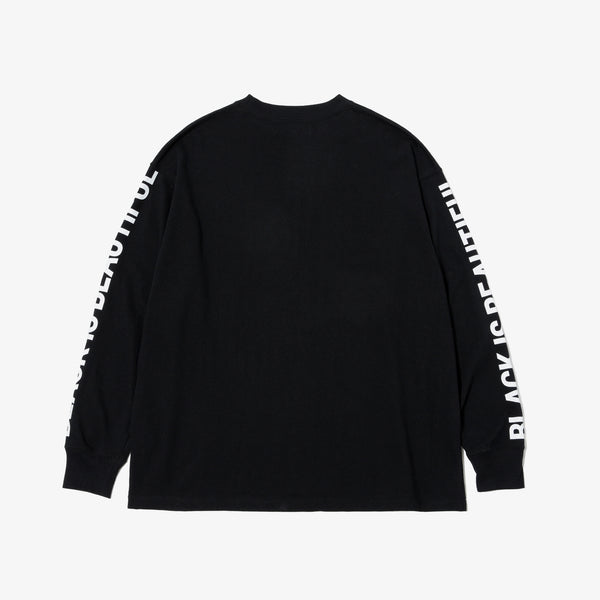 SCRIPT LOGO TSURITEN L/S TEE BLACK