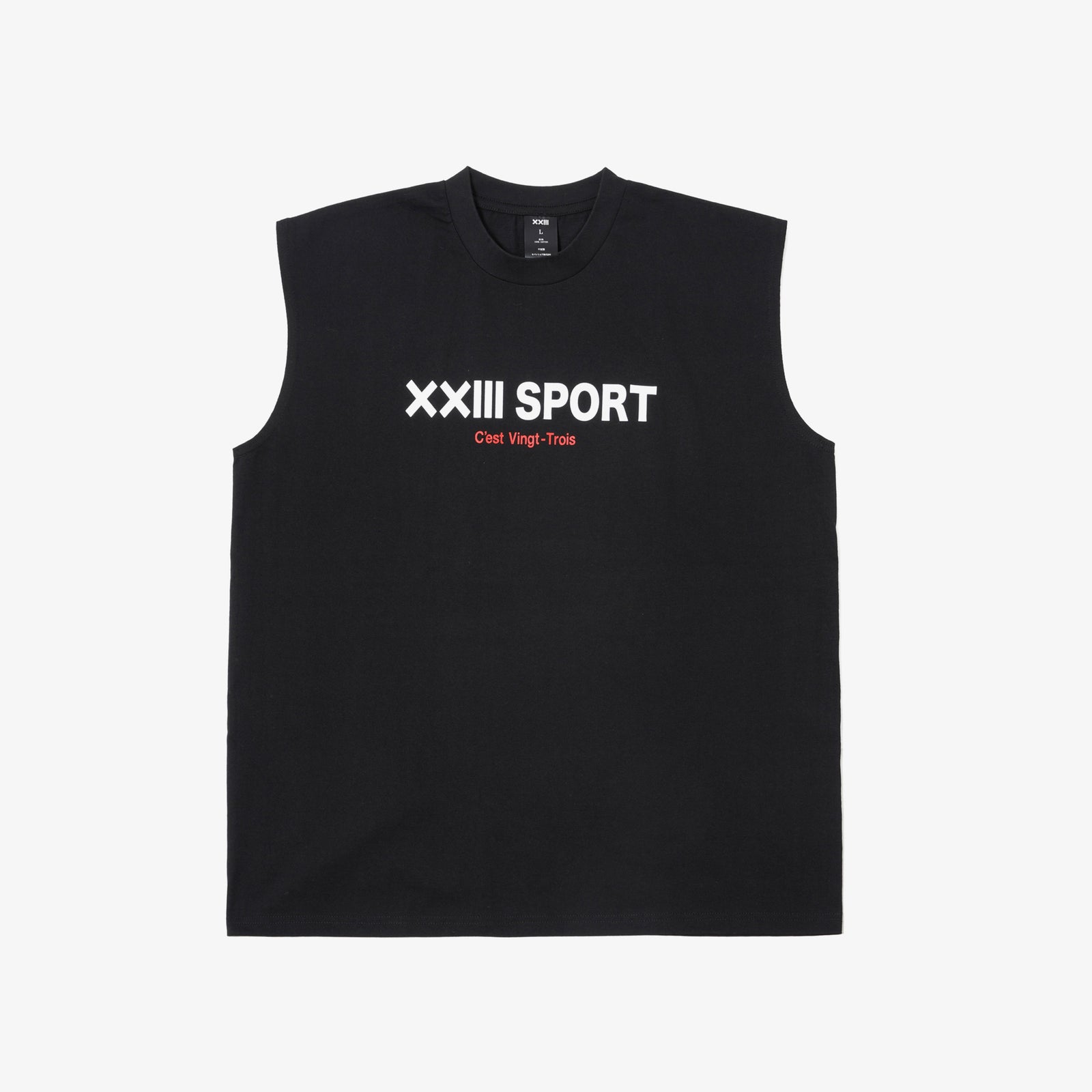 XXL LINE7 チームNZ スポーツ ベスト ジップアップ 黒 XXlll SPORT NO SLEEVE TEE BLACK – XXIII C'EST VINGT-TROIS