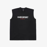 XXlll SPORT NO SLEEVE TEE BLACK