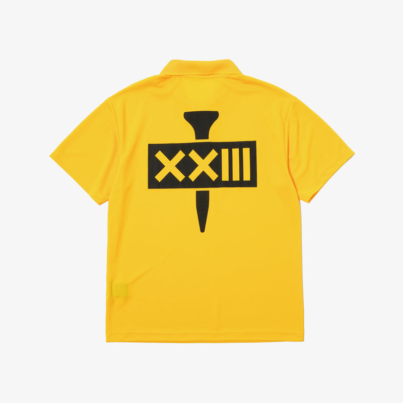 GOLF TEE DRY POLO SHIRTS YELLOW