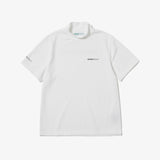 LOGO HIGH NECK S/S TEE WHITE