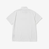 GOLF CLUB HIGH NECK S/S TEE WHITE