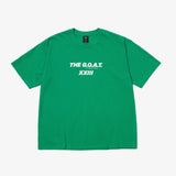 GOAT 23 LOGO S/S TEE GREEN