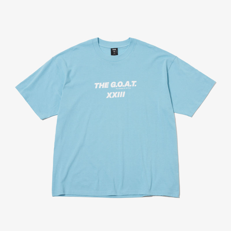 GOAT 23 LOGO S/S TEE L BLUE