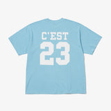 GOAT 23 LOGO S/S TEE L BLUE